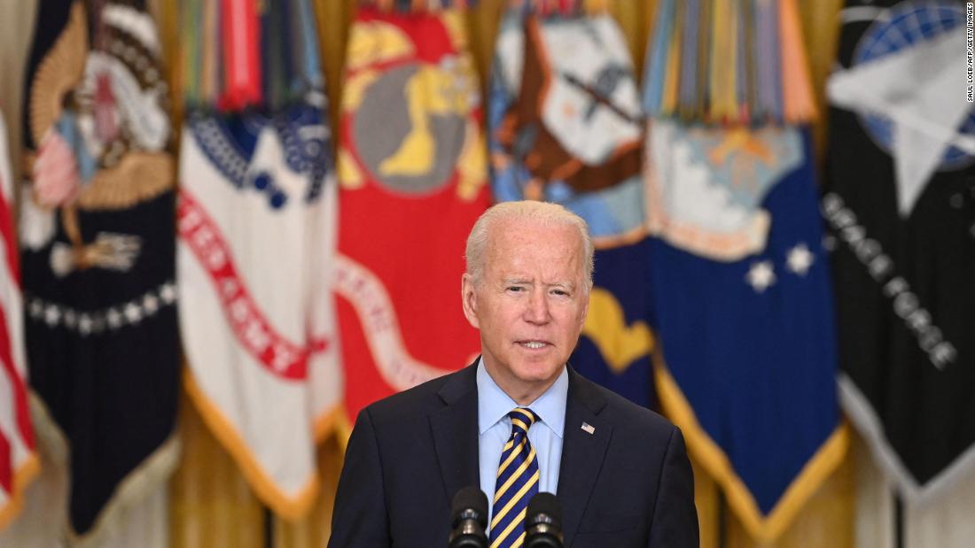 Biden Defends Pulling Us Out Of Afghanistan As Taliban Advances We Did Not Go To Afghanistan To Nation Build Cnnpolitics
