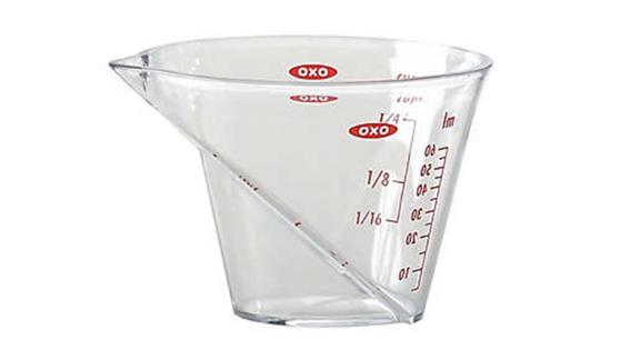 Oxo Good Grips Angled Measuring Cup, Mini, Clear