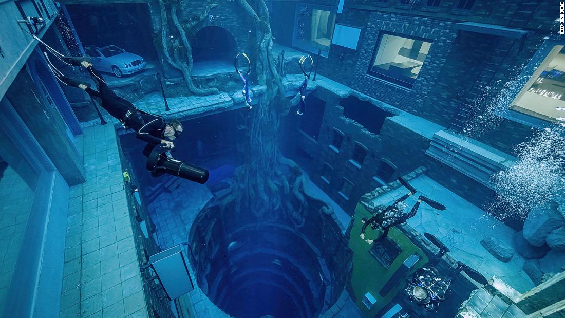 World’s deepest pool opens in Dubai, part of huge underwater city