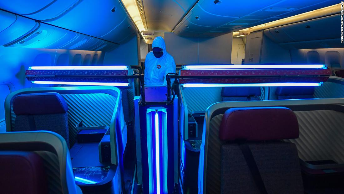 During the Covid-19 pandemic, cleaning bots have surged in popularity, used to disinfect public spaces from hospitals to aircraft interiors, like this one, developed by LATAM Airlines. The autonomous robots use UV-C light to kill 99.9% of viruses and bacteria, which is combined with standard hygiene procedures for extra safety.