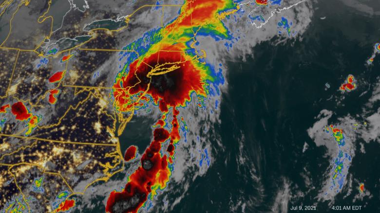 Elsa hits New England, Texas flooding continues, and heat rebuilds in the West