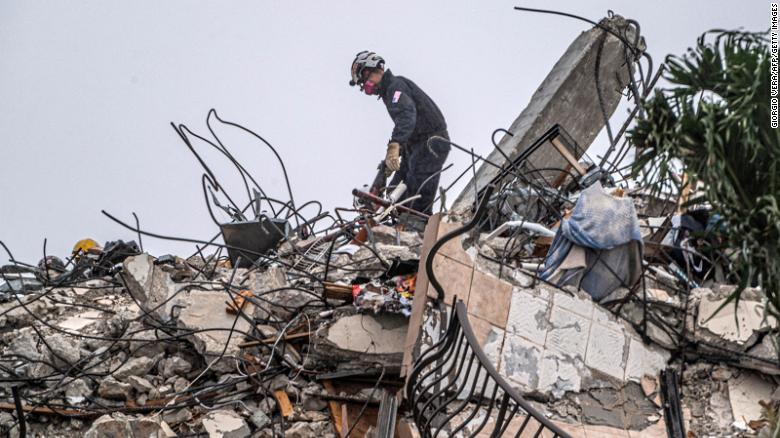 'Got to get out of here': Officials release harrowing 911 calls from condo collapse