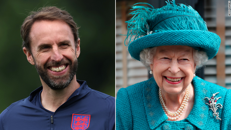 No pressure: Queen Elizabeth sends ‘good wishes’ to Gareth Southgate ahead of the Euro 2020 final