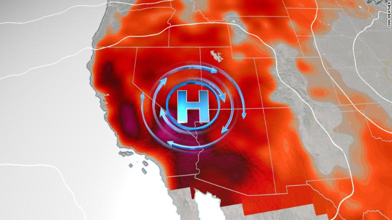 Record-breaking extreme heat continues to bake the Southwest on Sunday