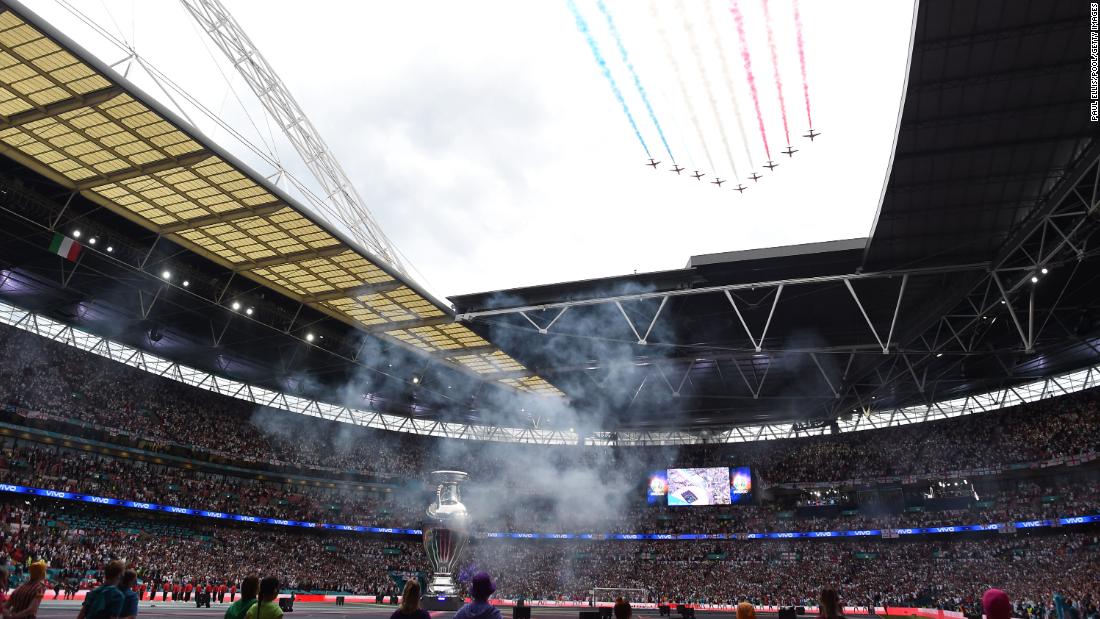 Euro 2020 final at Wembley was a 'superspreader' event