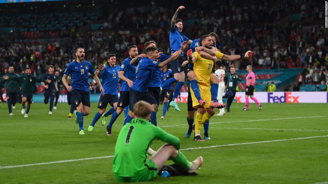 Italy crowned European champion after beating England on ...
