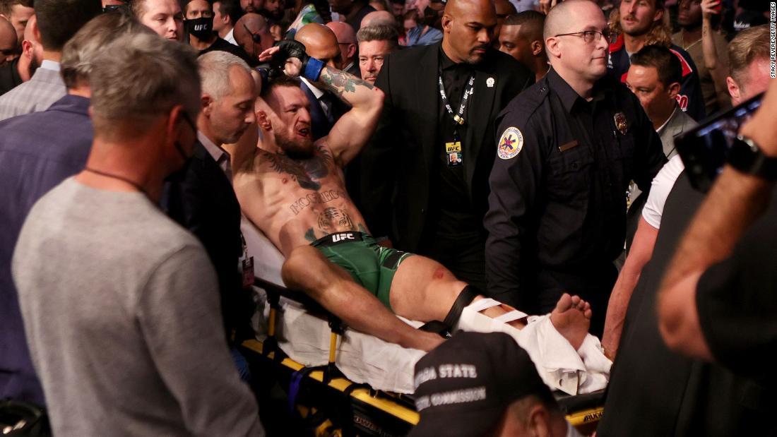 Conor McGregor feeling 'tremendous' after surgery on broken leg
