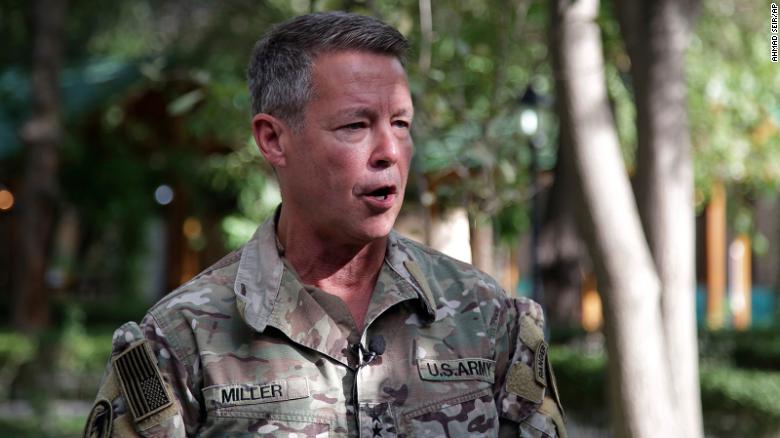 Top US general in Afghanistan stepping down as US military withdrawal from the country nears completion