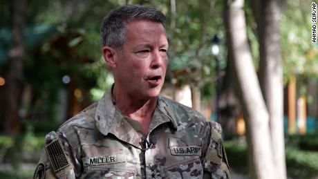 Top US general in Afghanistan steps down as US military withdrawal from the country nears completion