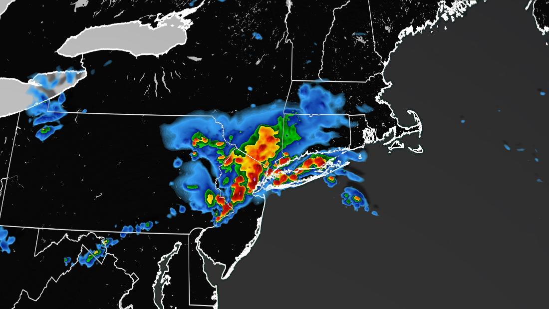 Flash flood watches increase up the northeastern US as drenching rain is predicted Monday