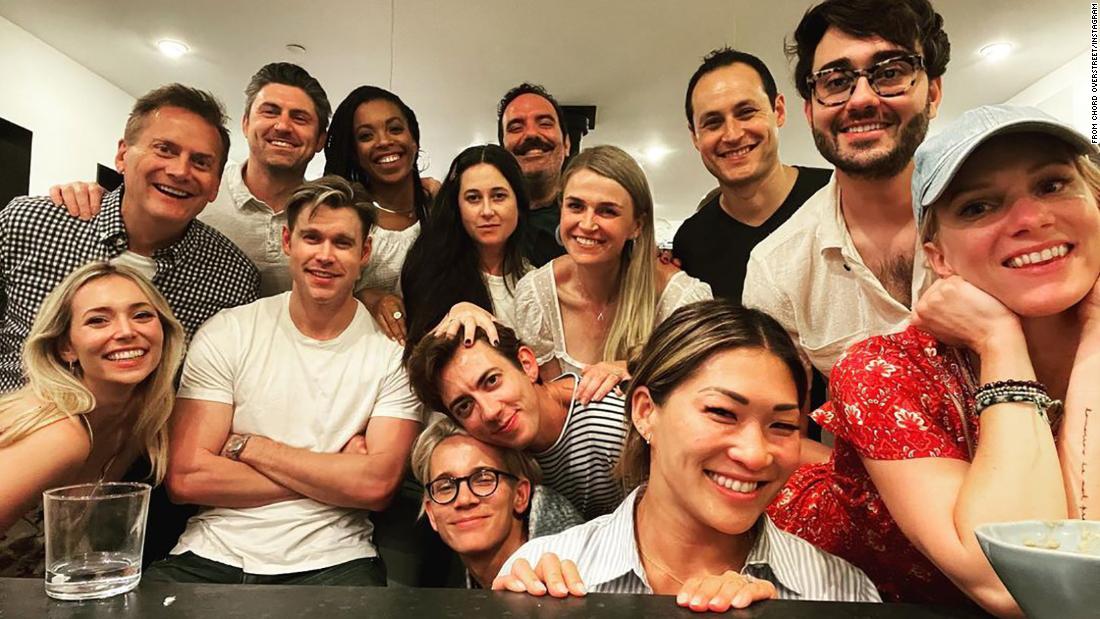 Chord Overstreet shares 'Glee' cast reunion photo