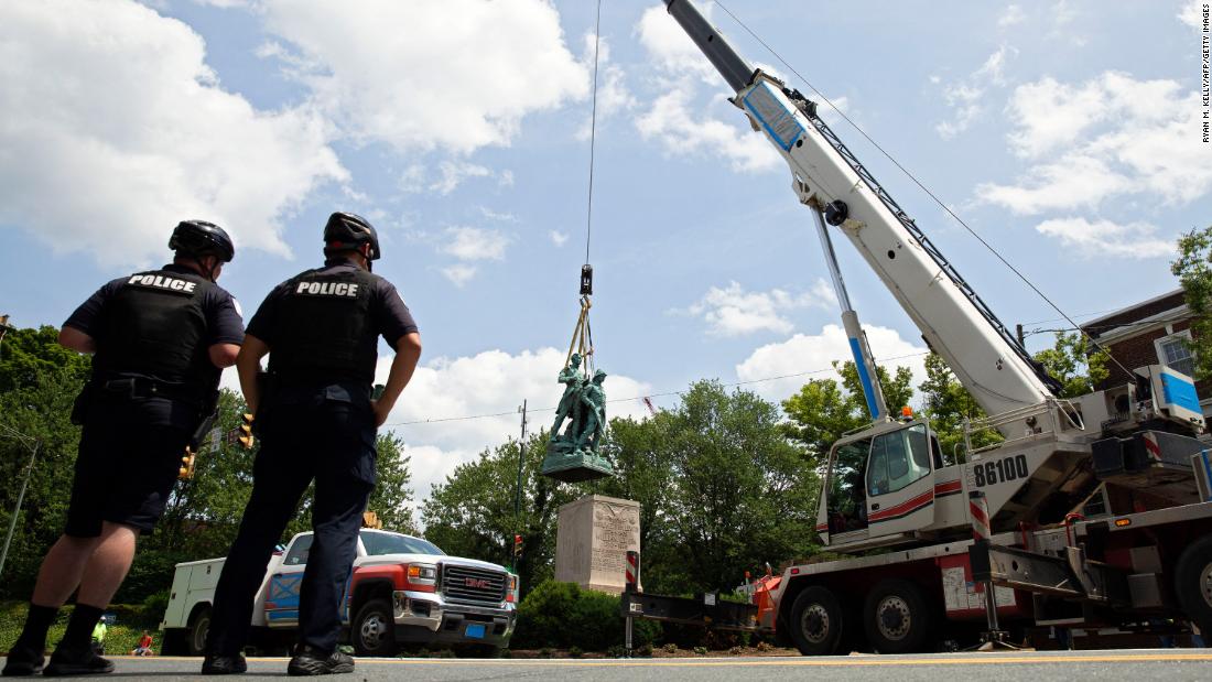 Charlottesville removes Lewis and Clark statue featuring Sacagawea