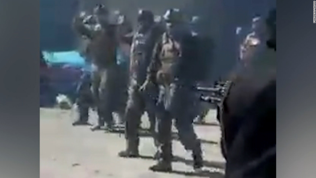 Taliban fighters execute 22 Afghan commandos as they try to surrender