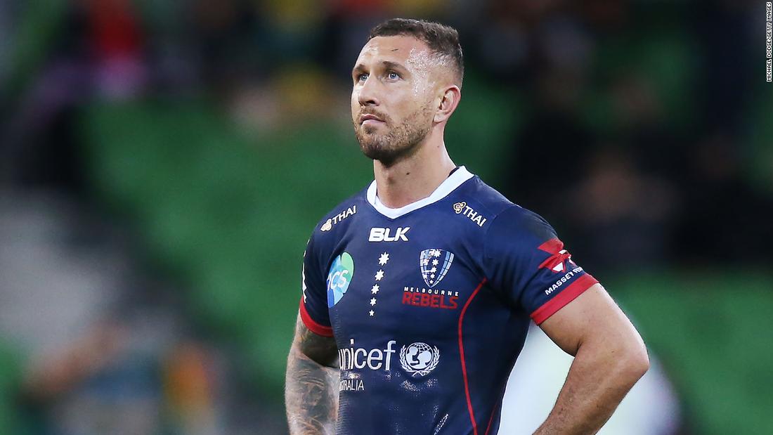 Rugby player Quade Cooper denied Australian citizenship despite representing the country 70 times