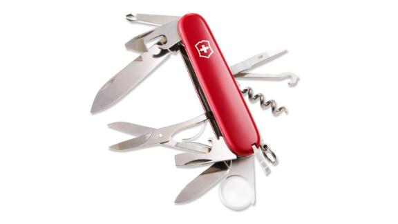 Swiss army explorer knife with pocket