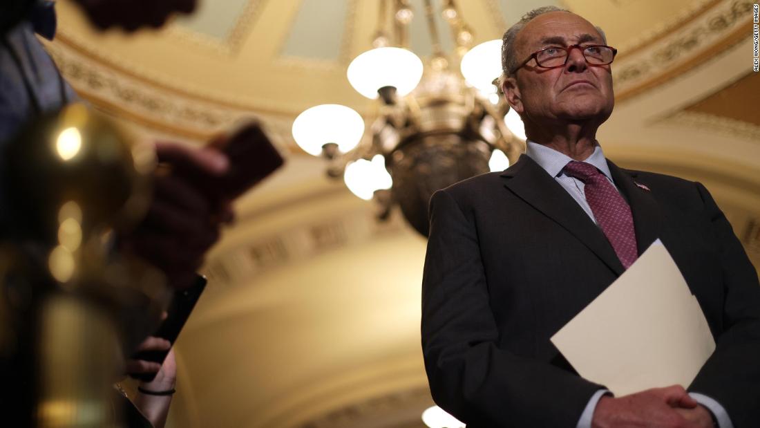 Schumer announces bipartisan group has finalized legislative text on infrastructure bill