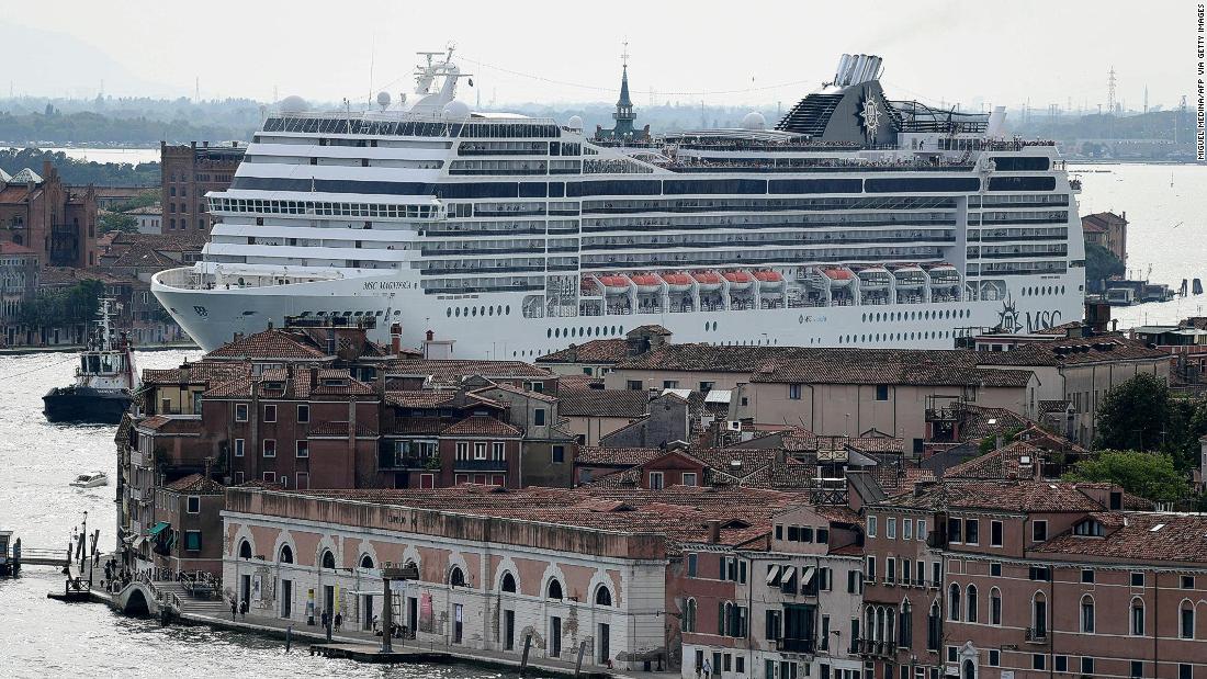 Venice bans cruise ships from the city center -- again