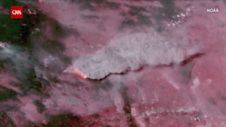 Here&#39;s what the massive Oregon wildfires look like from space