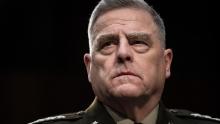 Mark Milley testifies during a Senate Armed Services Committee hearing concerning the Department of Defense budget in the Hart Senate Office Building on March 4, 2020 in Washington, DC. 