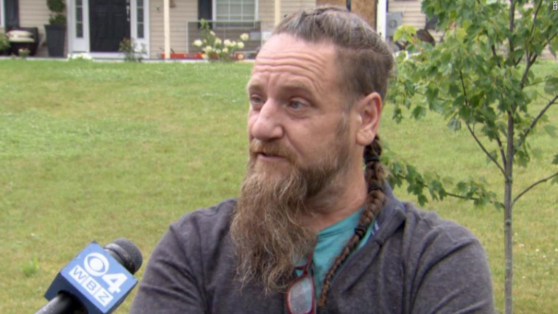 A car slammed into a home injuring a young girl, so a stranger jumped to action and saved her