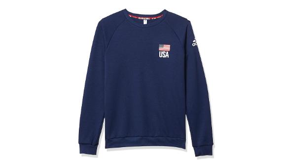 Adidas Men's USA Volleyball Crew Sweatshirt