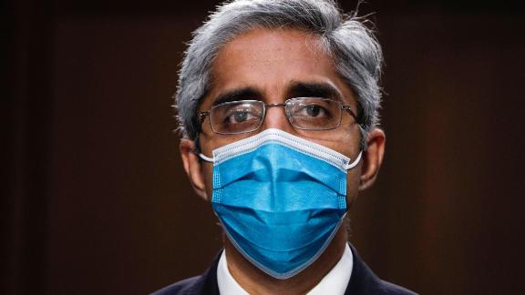 Vivek Murthy, nominee for US Surgeon General, arrives to testify before a confirmation hearing of the Senate Health, Education, Labor, and Pensions committee in Washington, DC, on February 25, 2021. (Photo by TOM BRENNER / POOL / AFP) (Photo by TOM BRENNER/POOL/AFP via Getty Images)