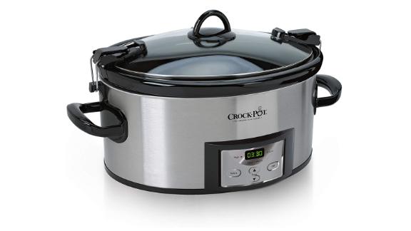 Crock-Pot 6-Quart Cook & Carry Programmable Slow Cooker 