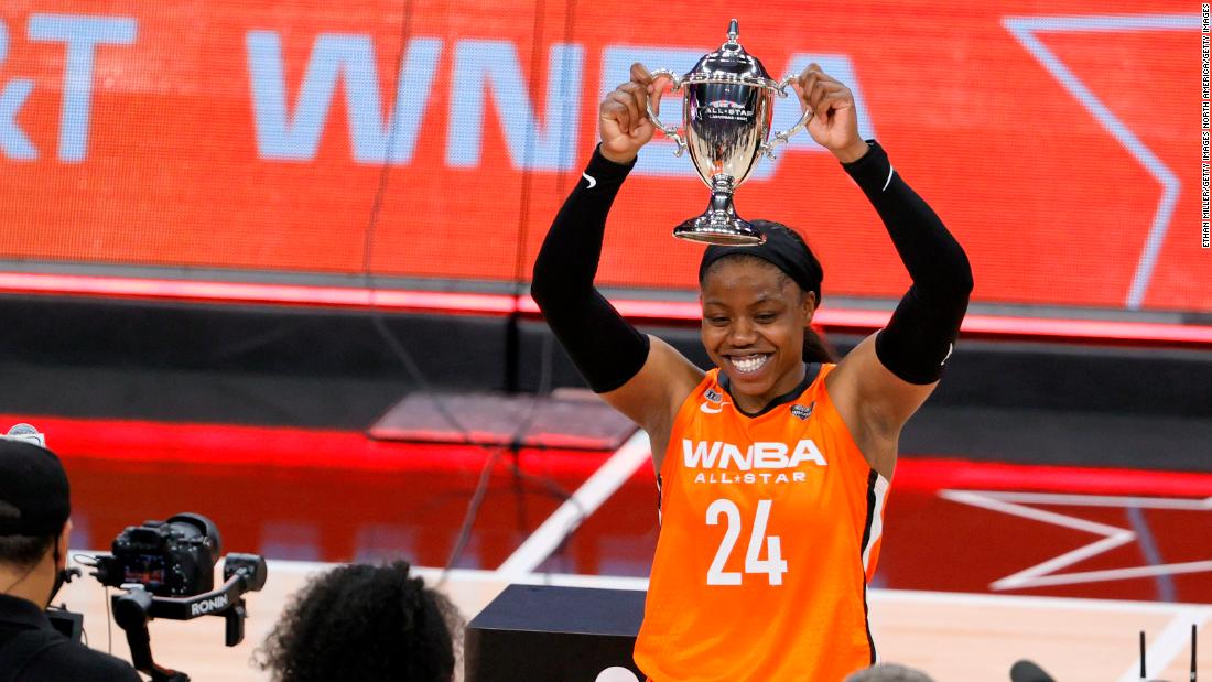 wnba all star game 2022 roster