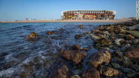 Qatar&#39;s Ras Abu Aboud stadium is the first built in World Cup history that was meant to be torn down