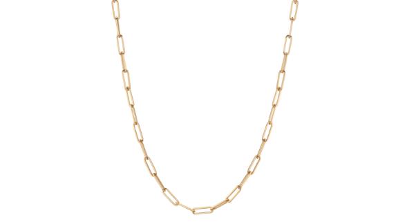 Large chain necklace