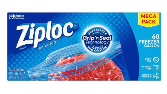 Ziploc Gallon Food Storage Freezer Bags