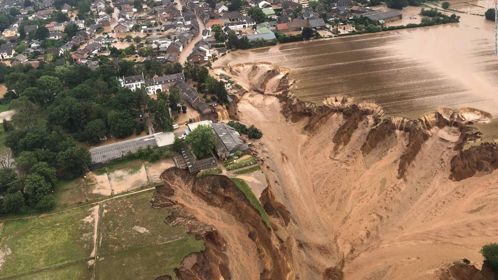 Record rainfall leaves over 120 dead in western Europe, devastating ...