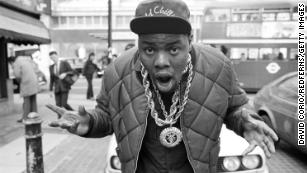 Biz Markie, seen at Kensington High Street in London on April 6, 1988. 