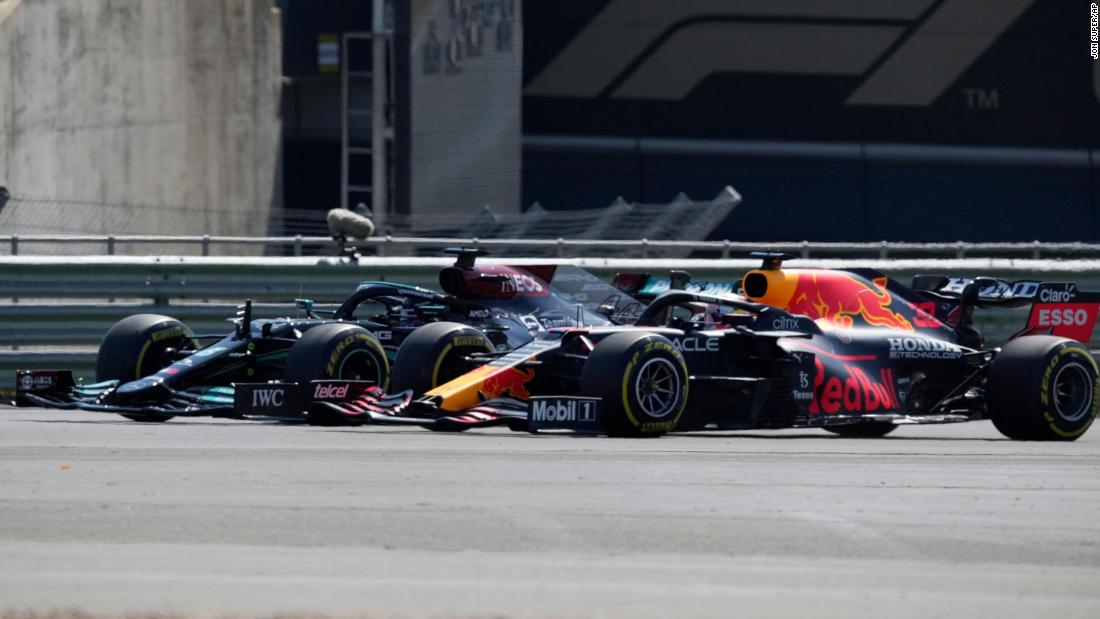Lewis Hamilton and Max Verstappen involved in high-speed collision at British Grand Prix