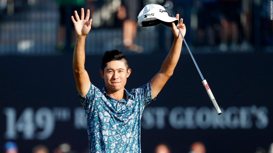 Collin Morikawa makes history with Open win after dramatic final round