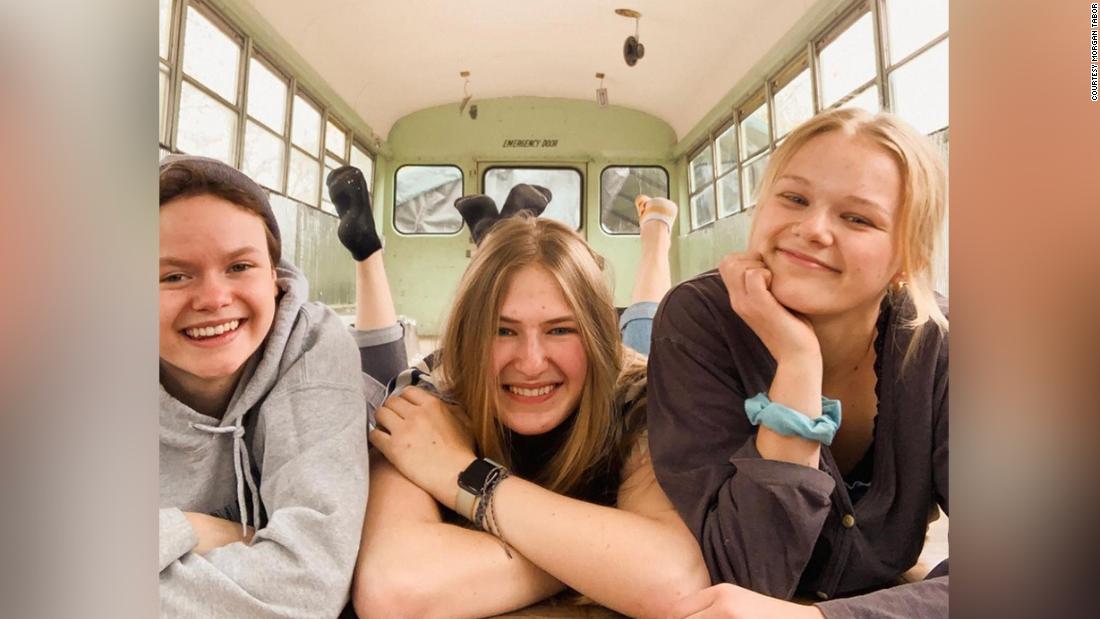 Three women said they found out they had the same cheating boyfriend, so they converted a school bus and went on a road trip