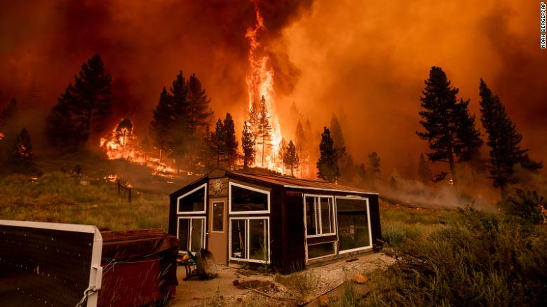 80 large fires have consumed more than 1 million acres across western parts of the US