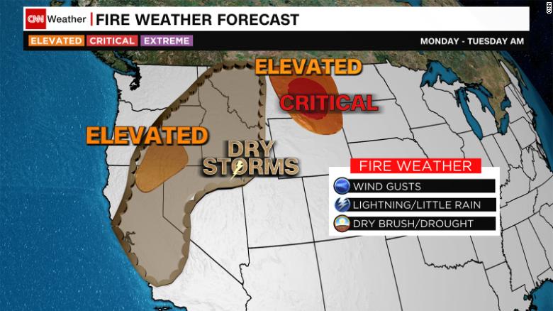 80 large fires have consumed more than 1 million acres ...