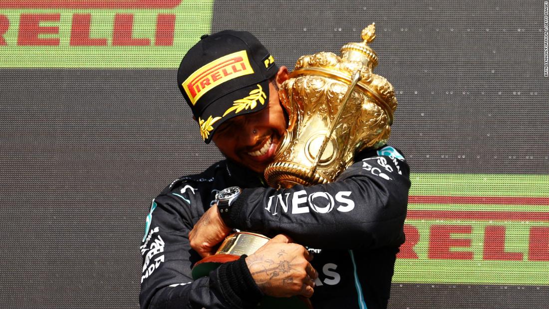 Lewis Hamilton targeted with racist abuse online after controversial British Grand Prix victory