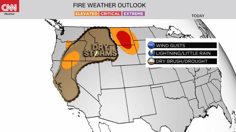 Monsoon promises much needed rain for the parched West, but the prospect for lightning strikes could mean more fires