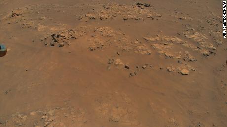 The Ingenuity helicopter spotted this location on Mars, nicknamed "Raised Ridges," during its ninth flight, on July 5. 