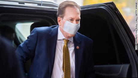 Rep. Vern Buchanan, R-Fla., arrives for the House Republican leadership elections at the Hyatt Regency on Capitol Hill on Tuesday, November 17, 2020. 