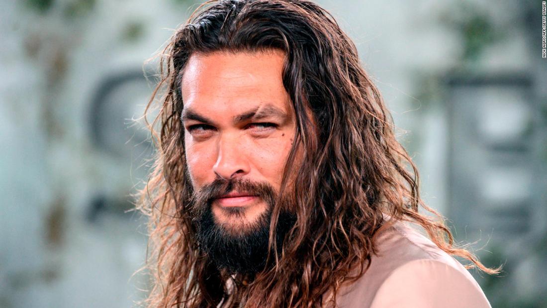 Jason Momoa gears up for 'Aquaman' filming with dye job