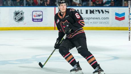 Luke Prokop, who plays for the Western Hockey League&#39;s Calgary Hitmen, came out as gay in a statement to fans. 