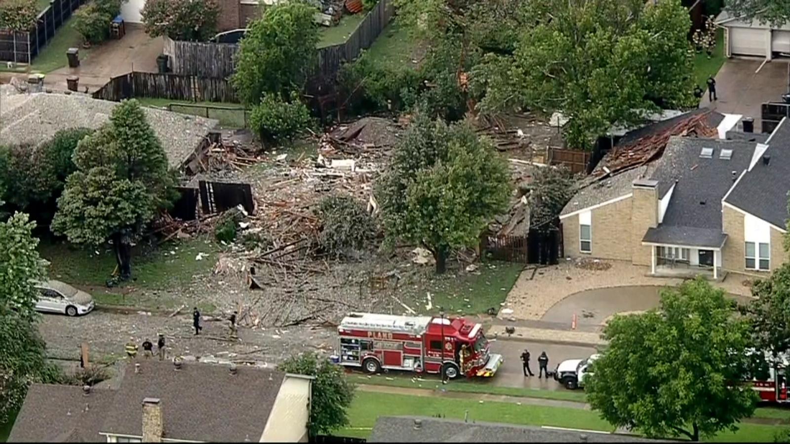 Plano explosion 6 injured in a Texas home explosion that damaged 2