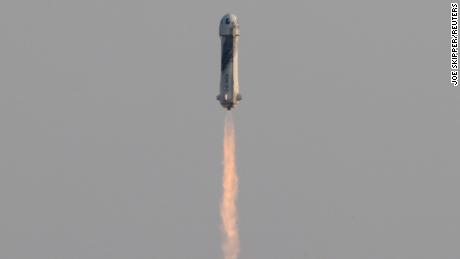 In photos: Jeff Bezos&#39; historic flight to space