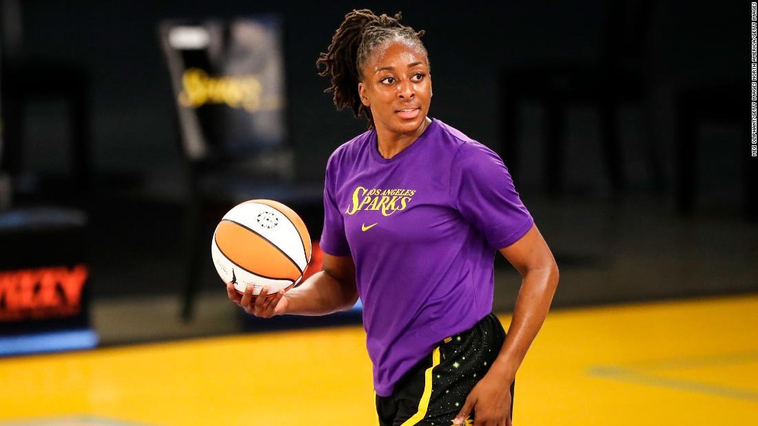 WNBA union president Nneka Ogwumike calls for charter flights between ...