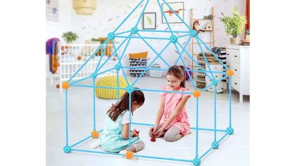 Oucles 132-Piece Kids' Fort Building Kit
