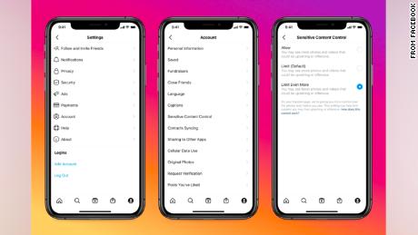Instagram has added a new tool to let users control how much sensitive content appears on their Explore page. 