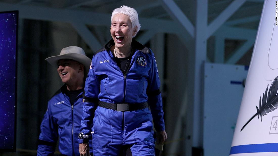 Meet Wally Funk, the 82-year-old who just went to space